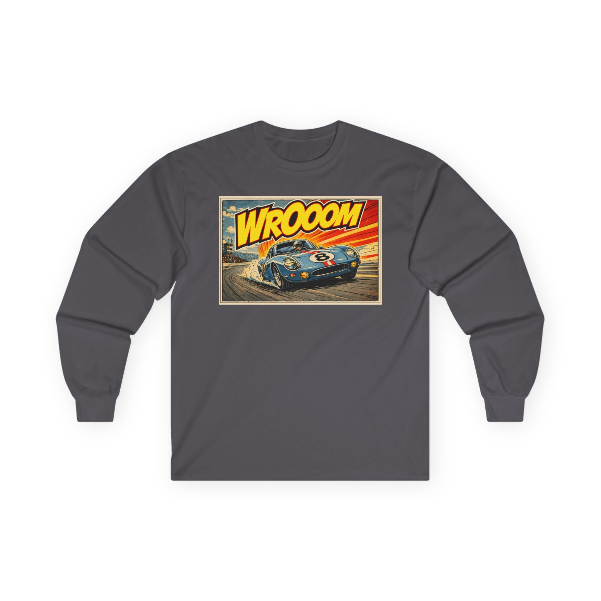 WROOOM Shirt Langarm - Racing Blue