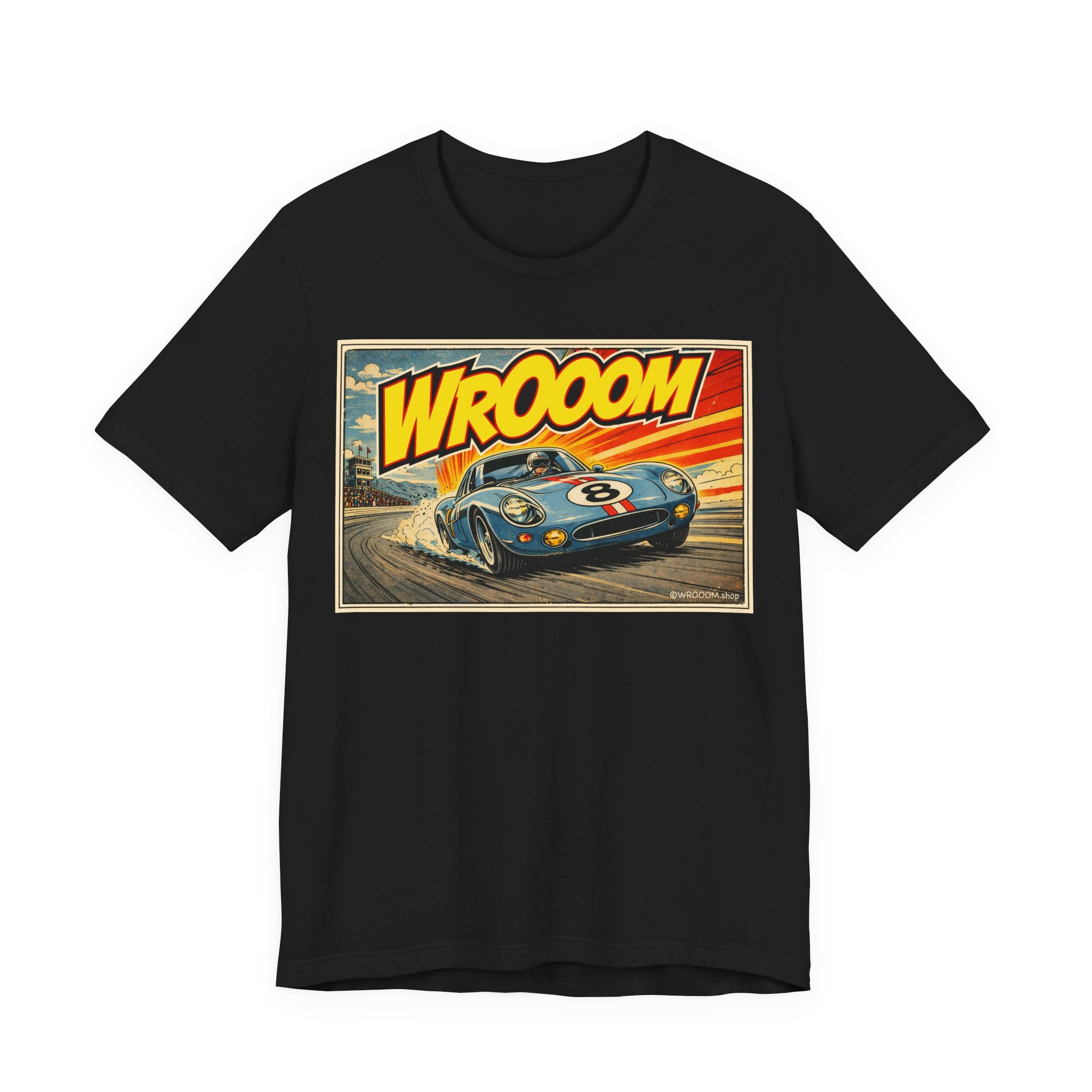 WROOOM T-Shirt – Racing Blue