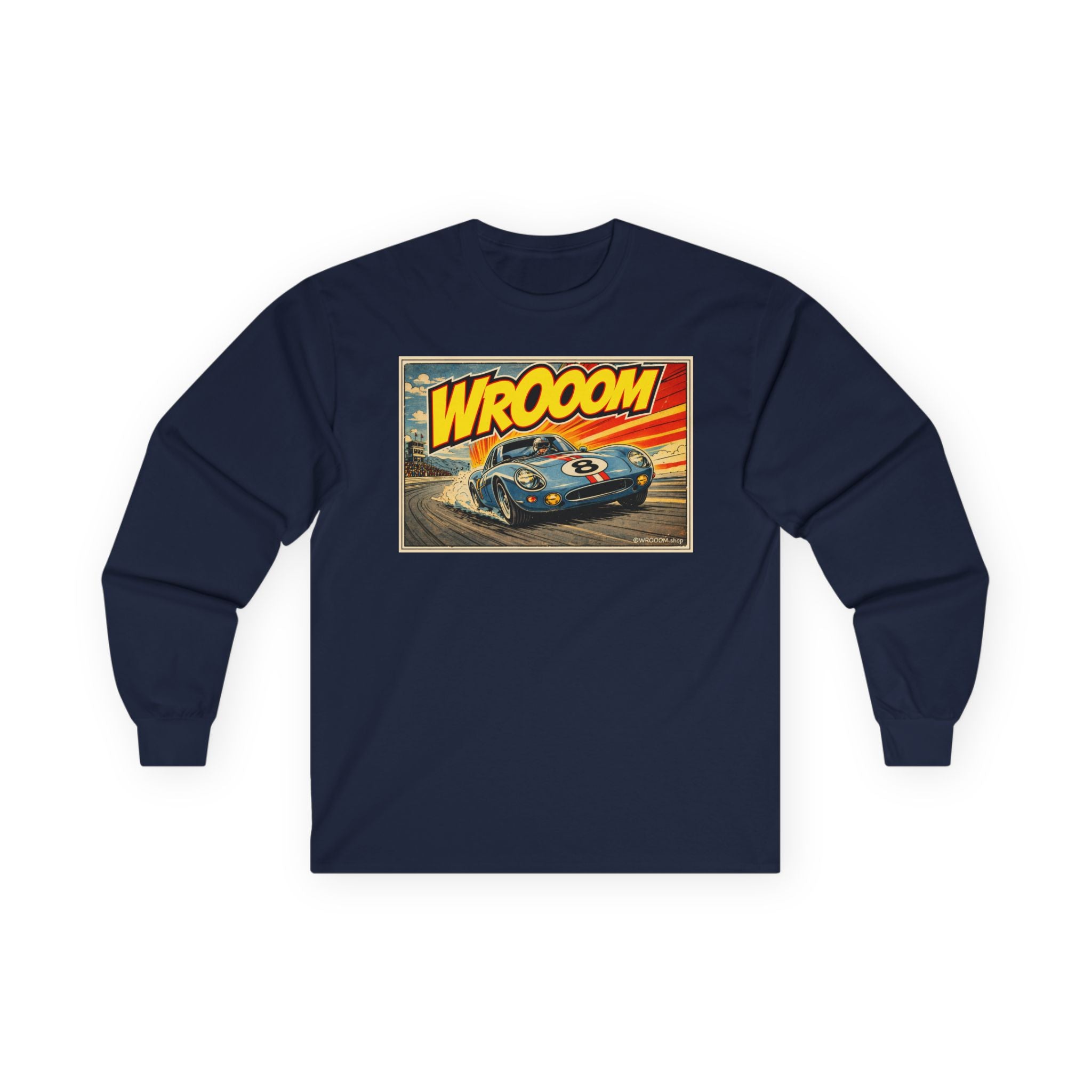 WROOOM Long Sleeve Shirt - Racing Blue