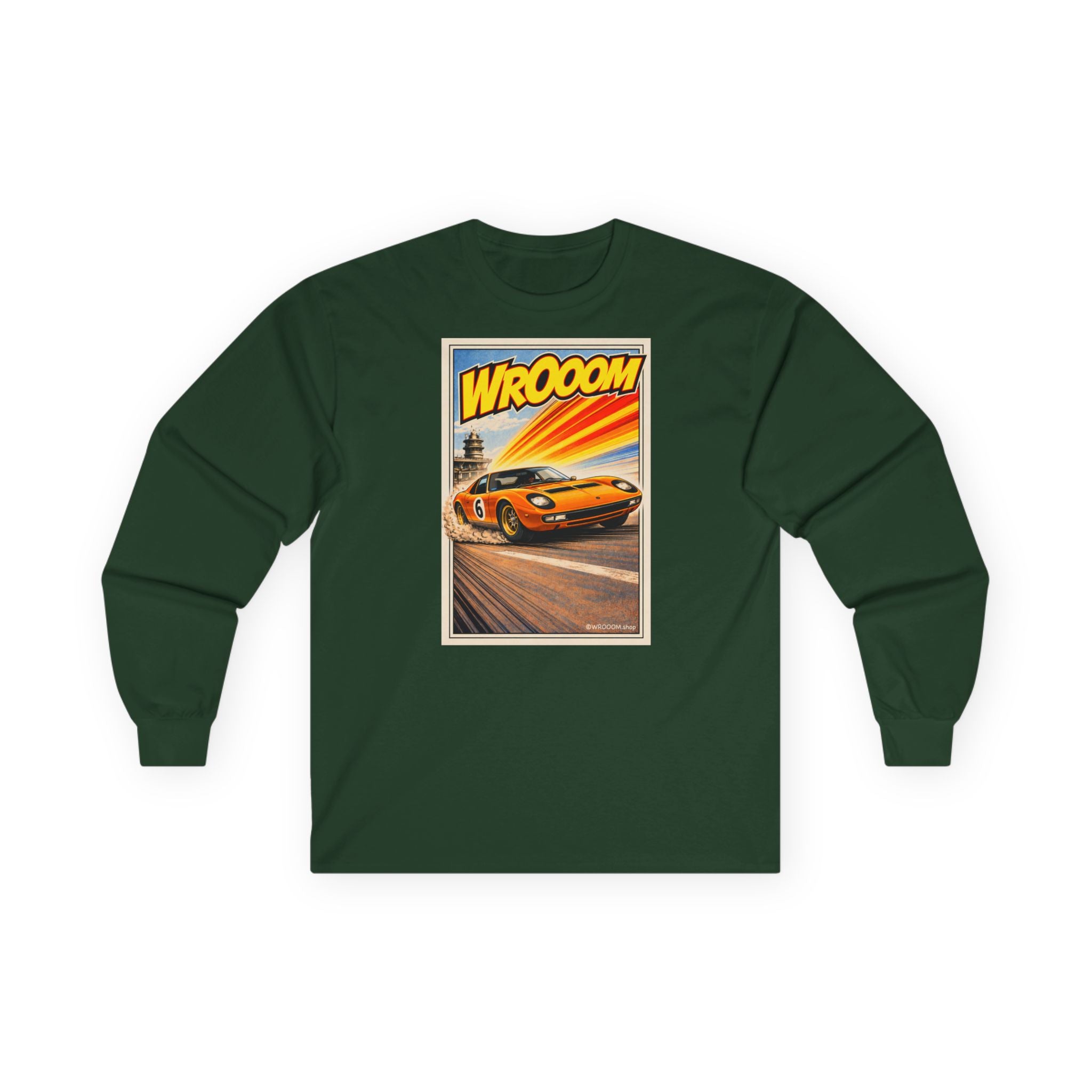 WROOOM Long Sleeve Shirt - Speed Machine