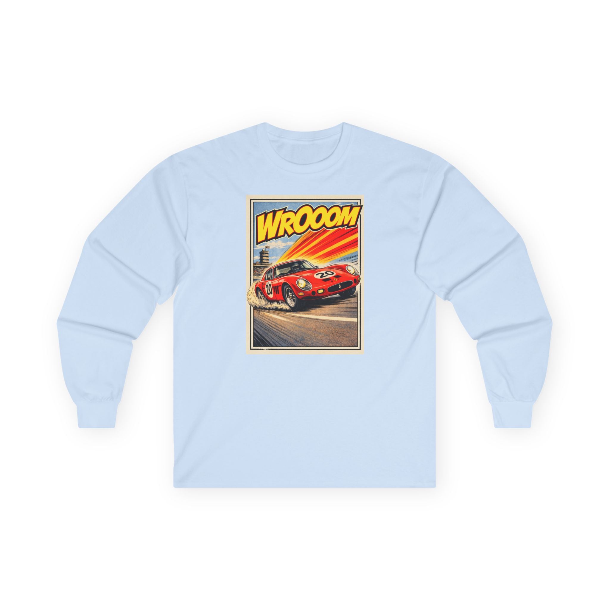 WROOOM Shirt Langarm - Red Racing Icon