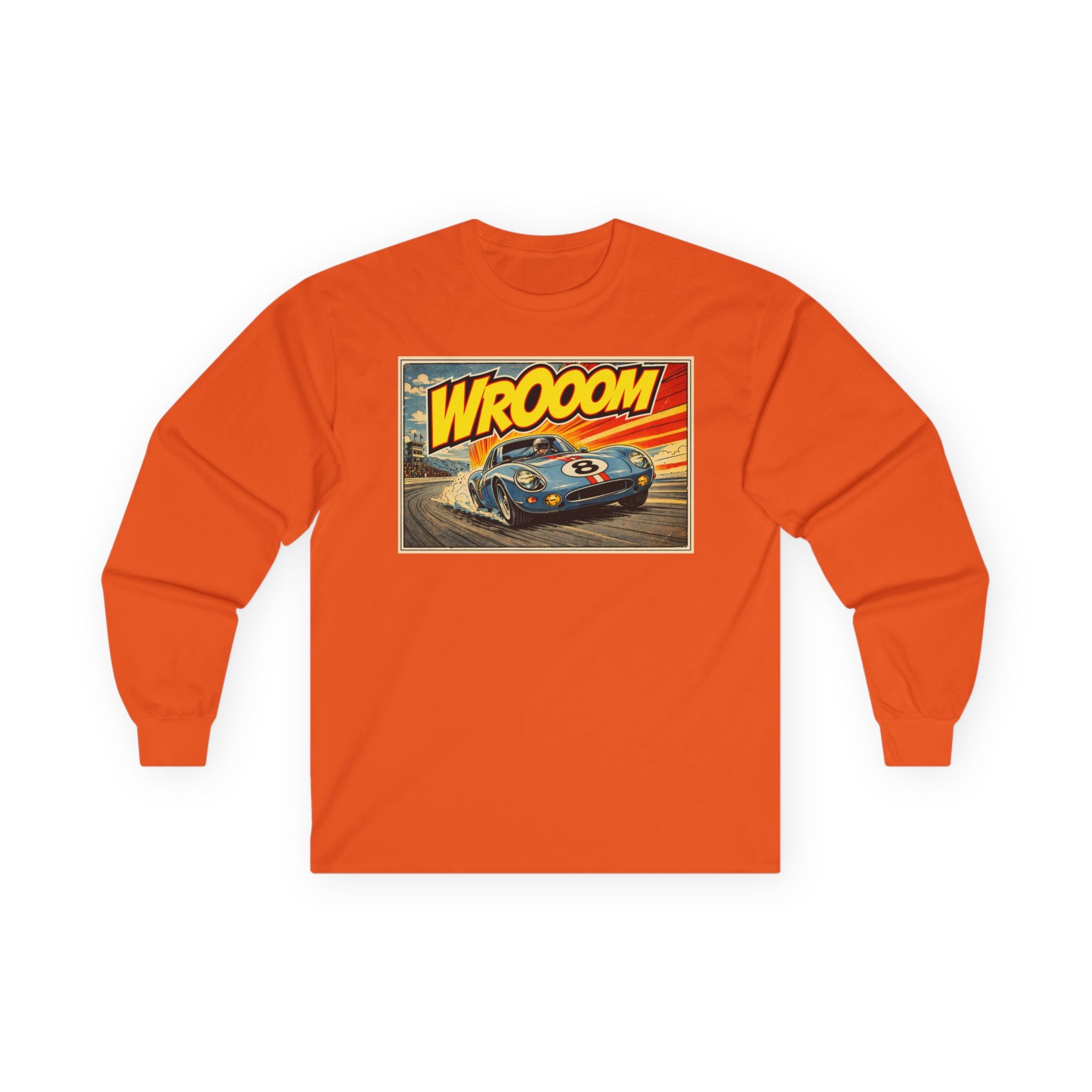 WROOOM Shirt Langarm - Racing Blue