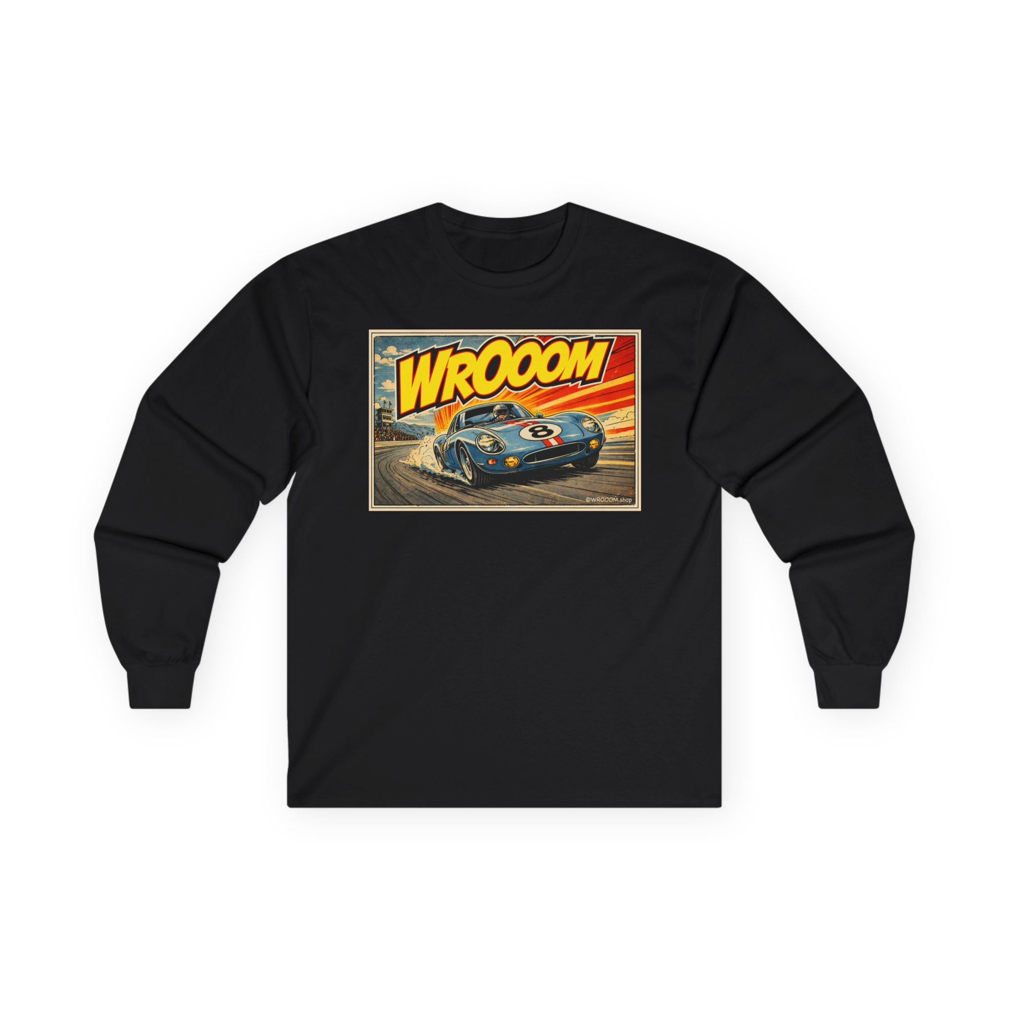 WROOOM Long Sleeve Shirt - Racing Blue