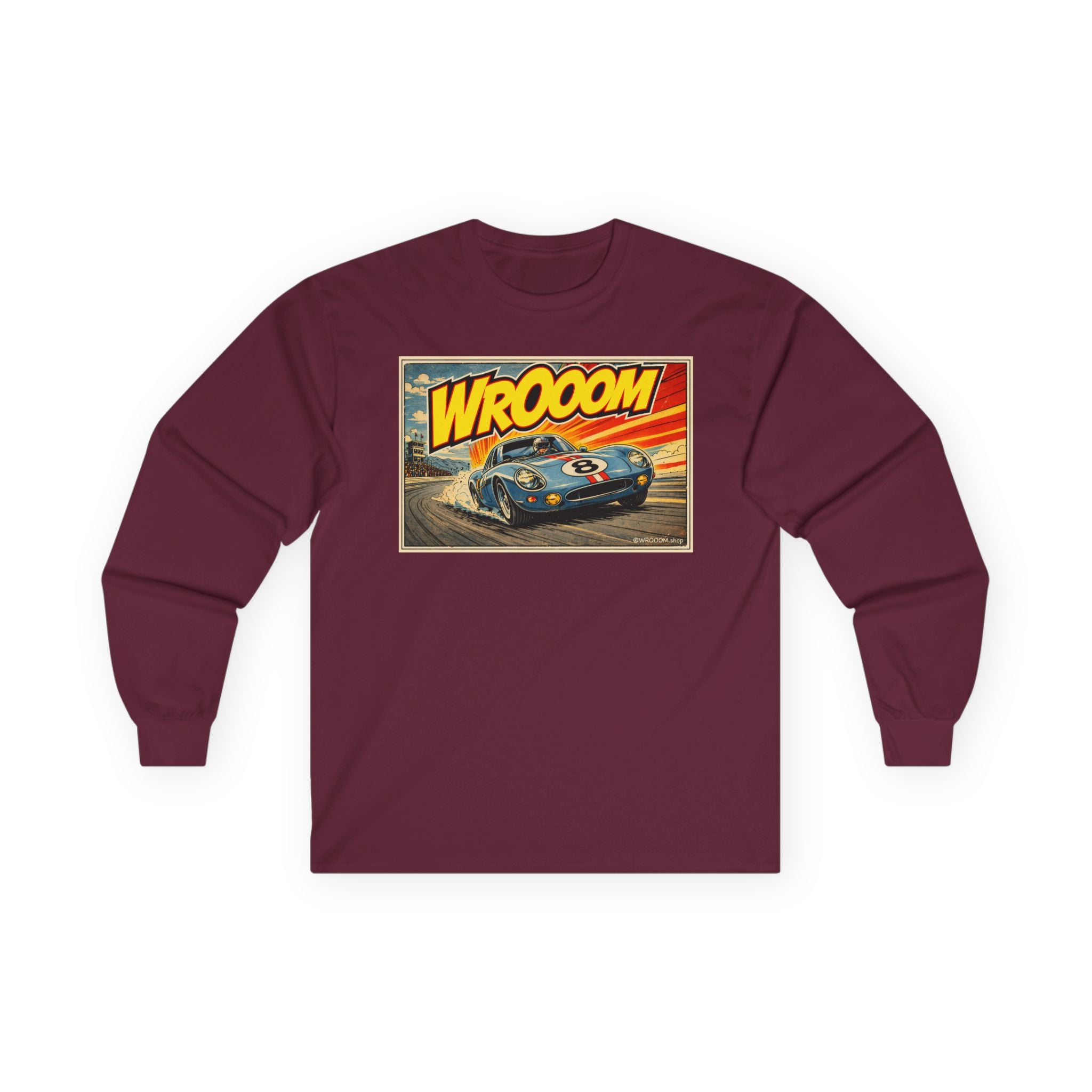 WROOOM Long Sleeve Shirt - Racing Blue