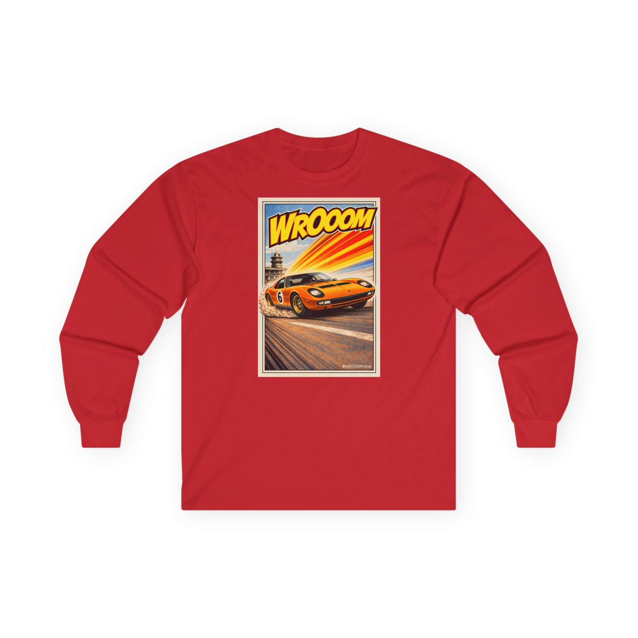 WROOOM Shirt Langarm - Speed Machine