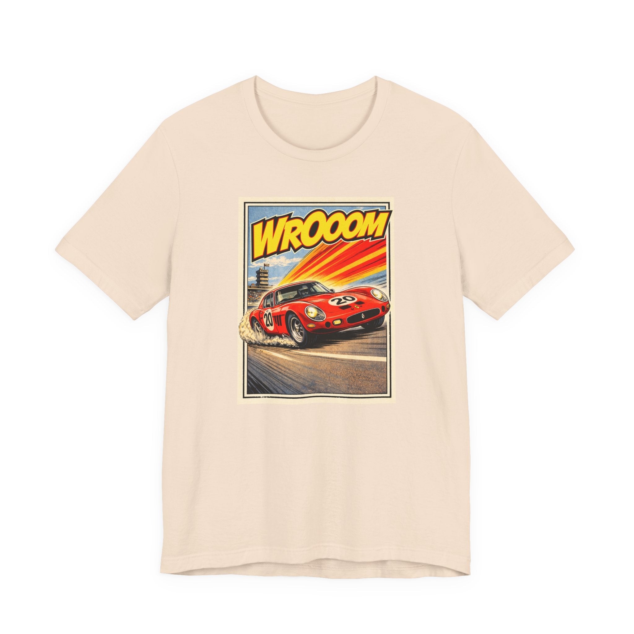 WROOOM T-Shirt – Red Racing Icon