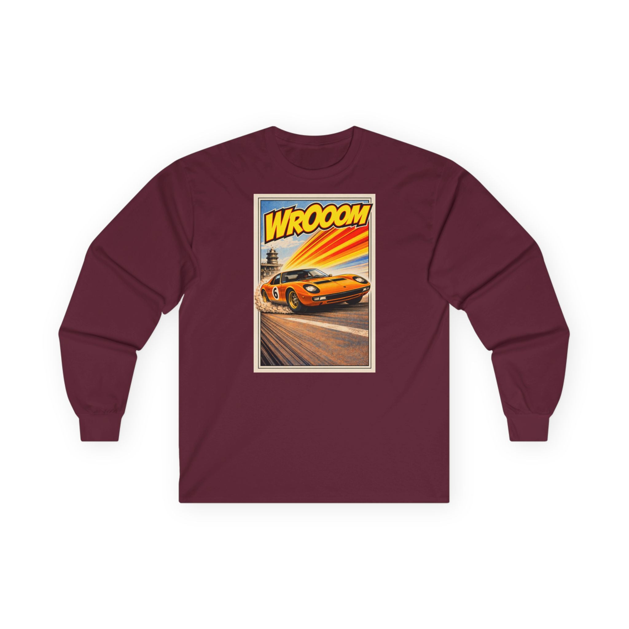 WROOOM Shirt Langarm - Speed Machine