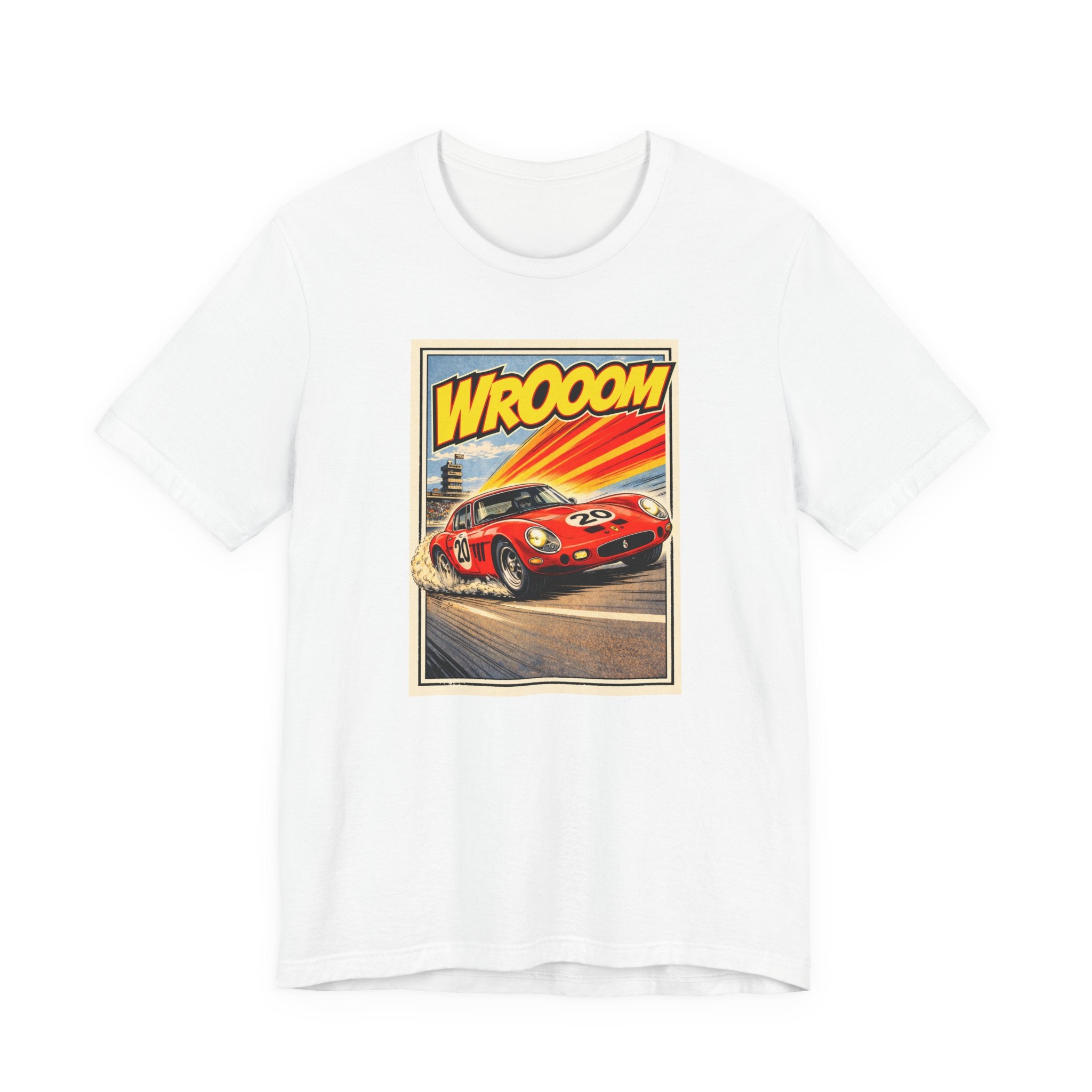 WROOOM T-Shirt – Red Racing Icon