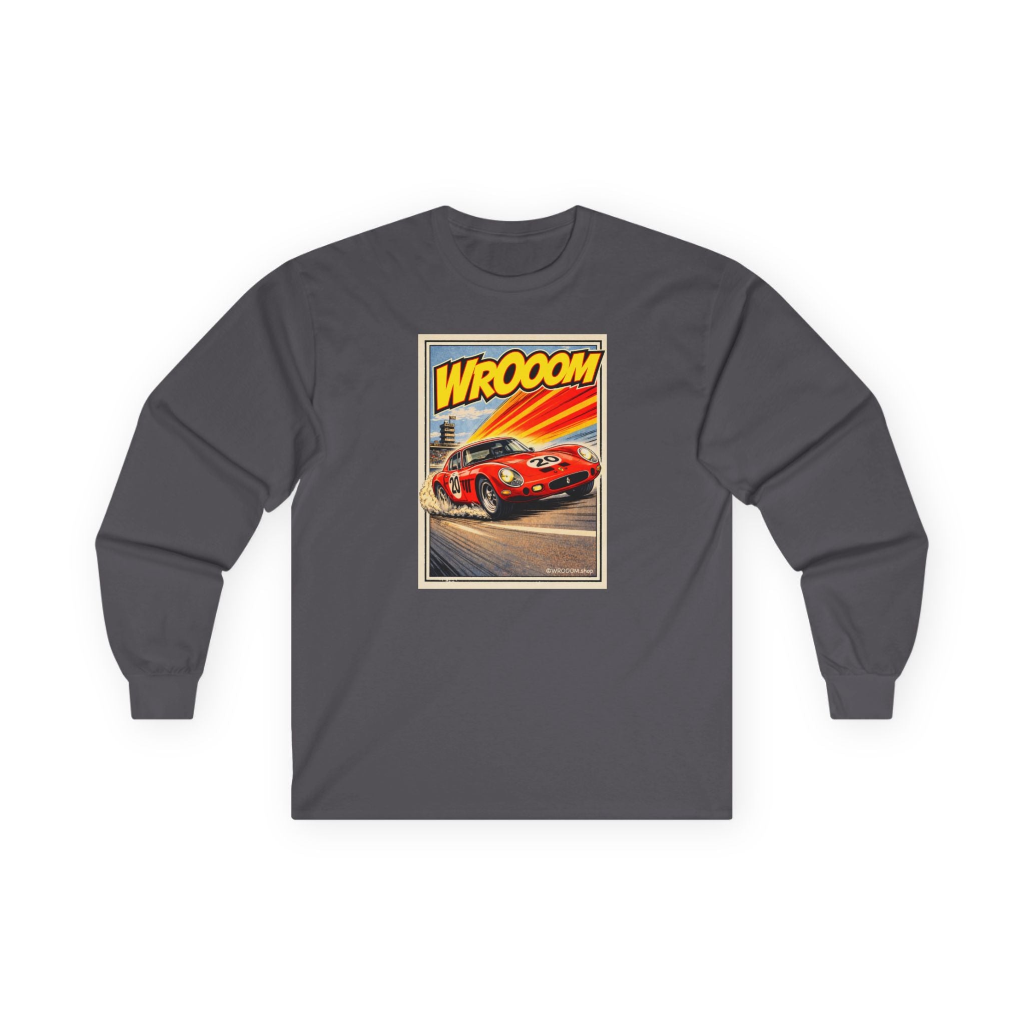 WROOOM Long Sleeve Shirt - Red Racing Icon