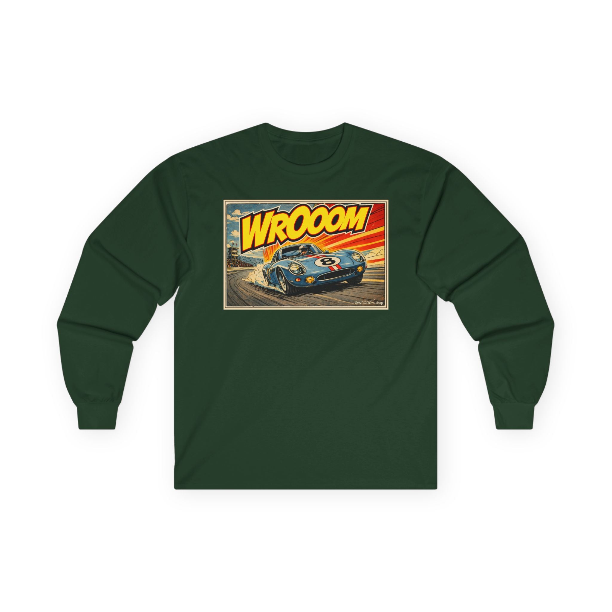 WROOOM Long Sleeve Shirt - Racing Blue
