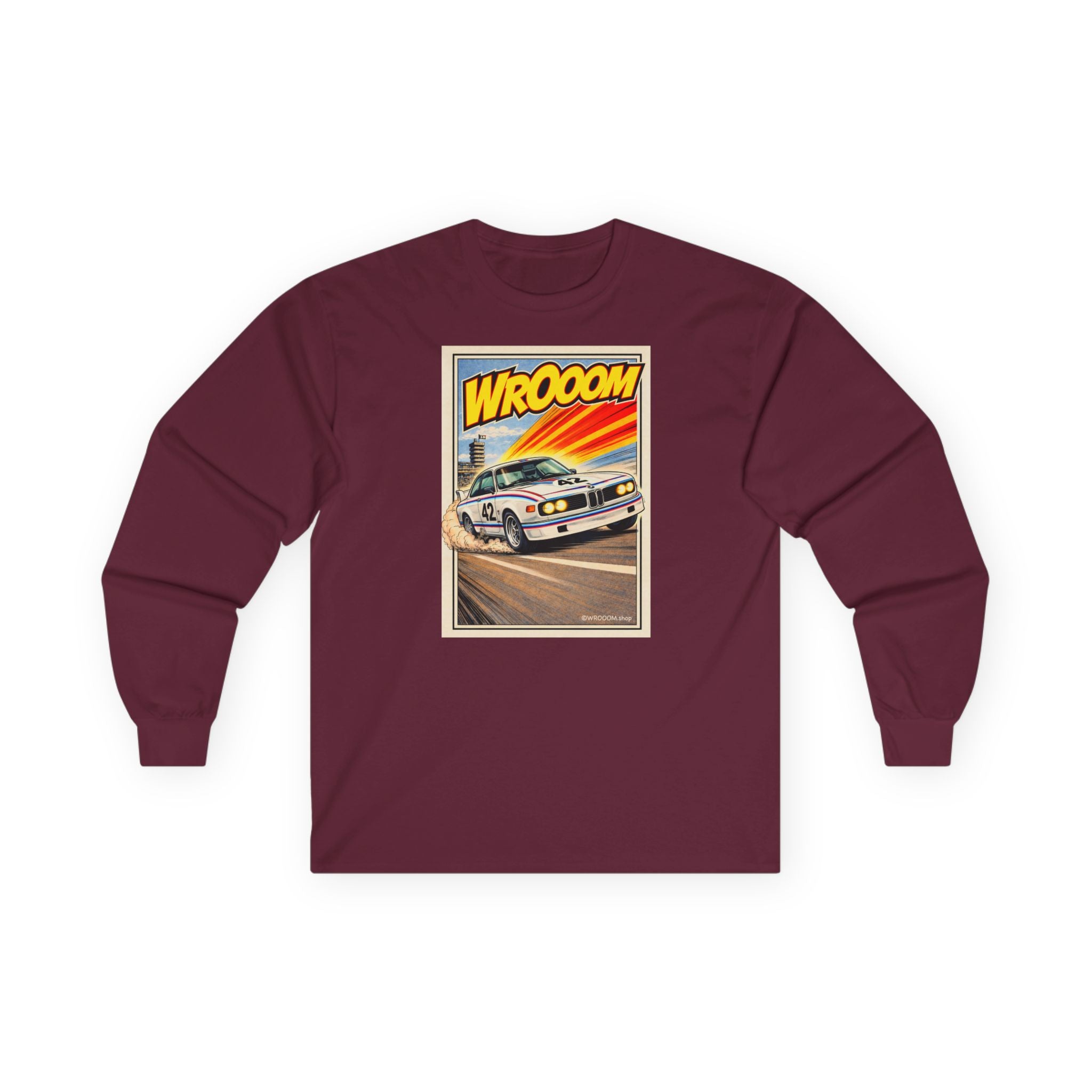 WROOOM Long Sleeve Shirt - Lightweight Racer