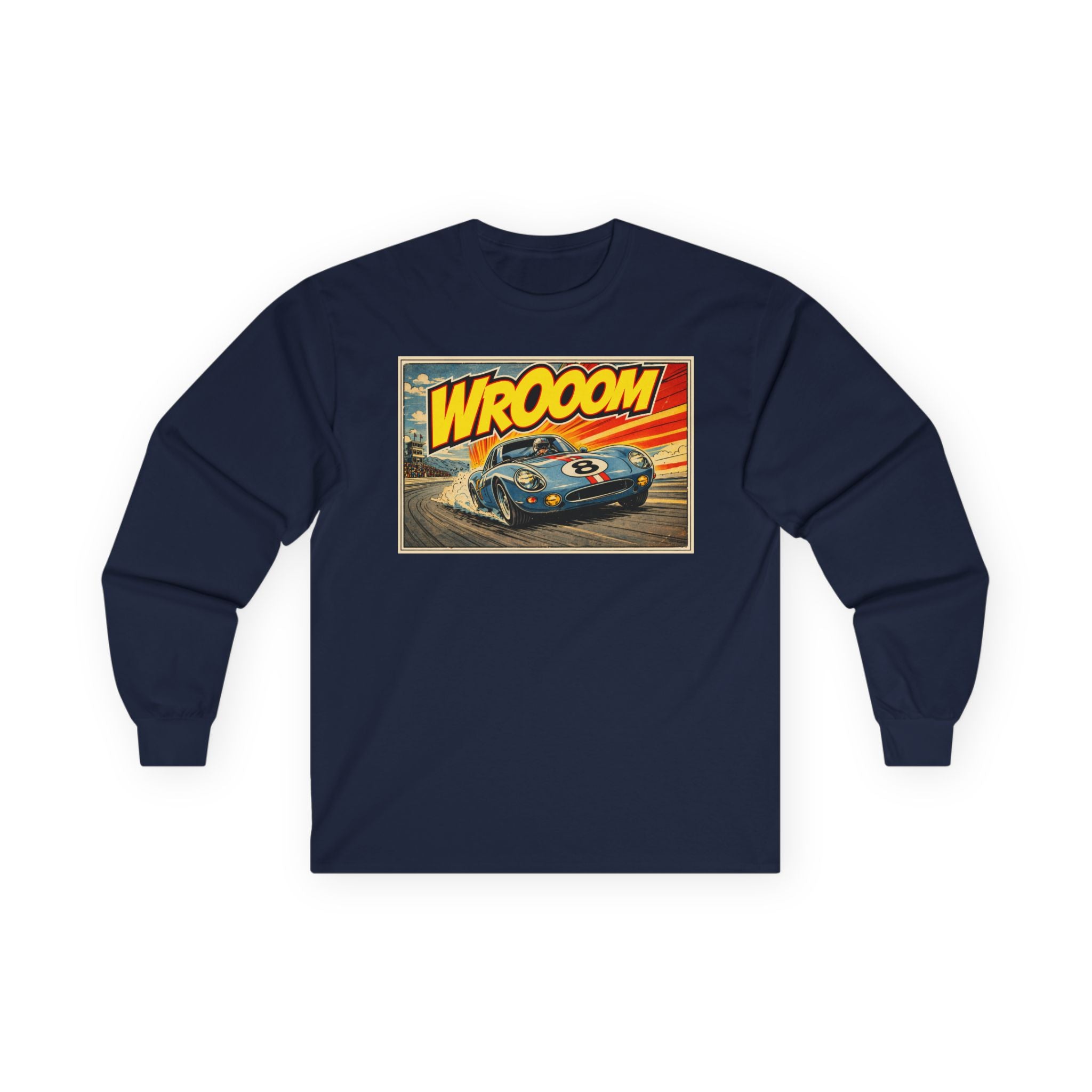WROOOM Shirt Langarm - Racing Blue