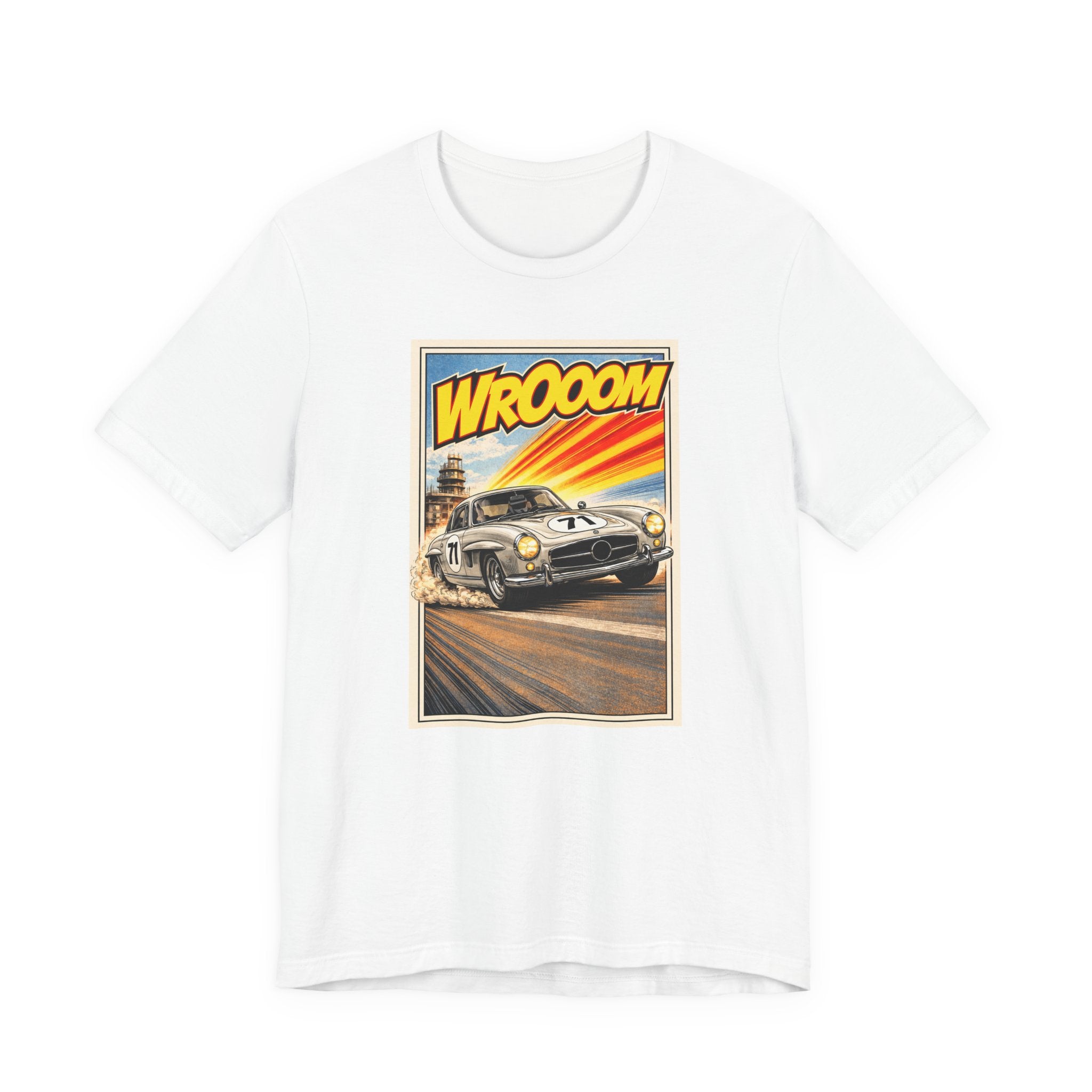 WROOOM T-Shirt – Silver Classic