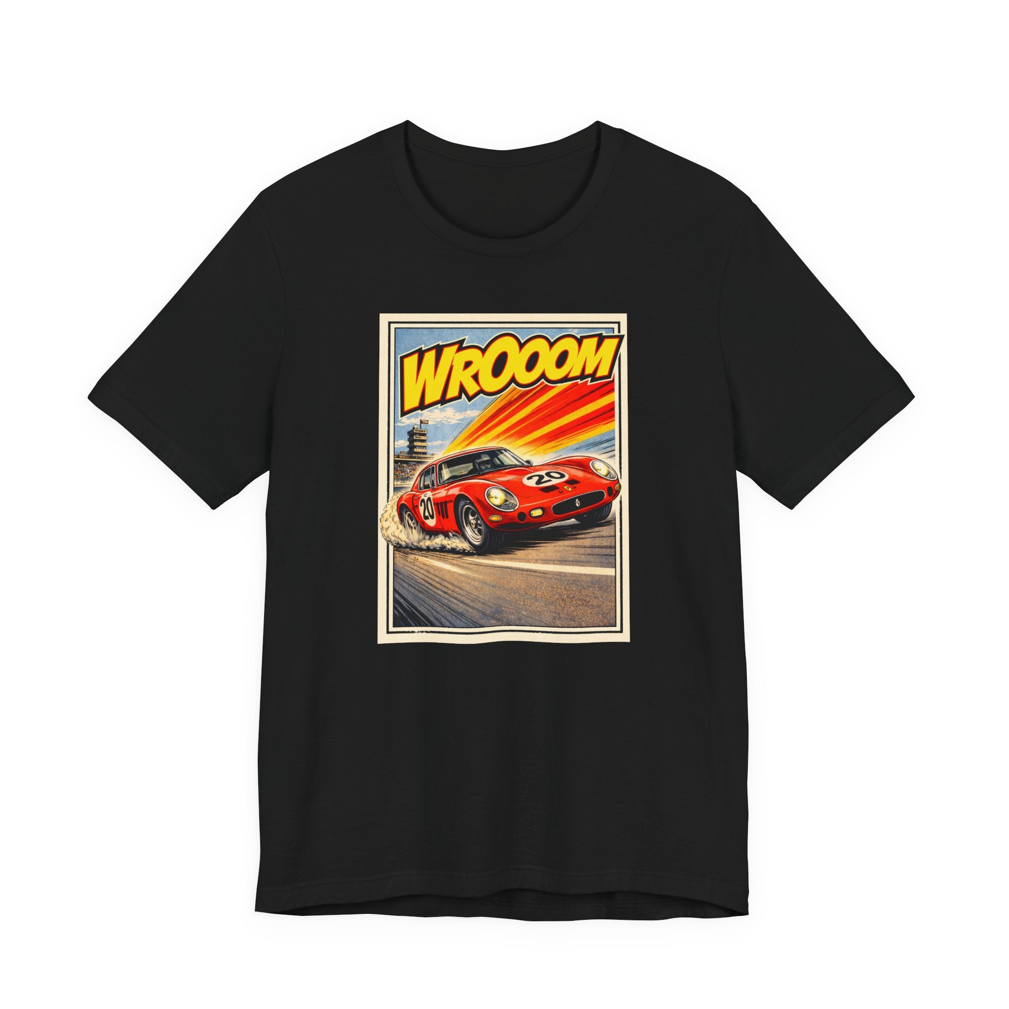 WROOOM T-Shirt – Red Racing Icon