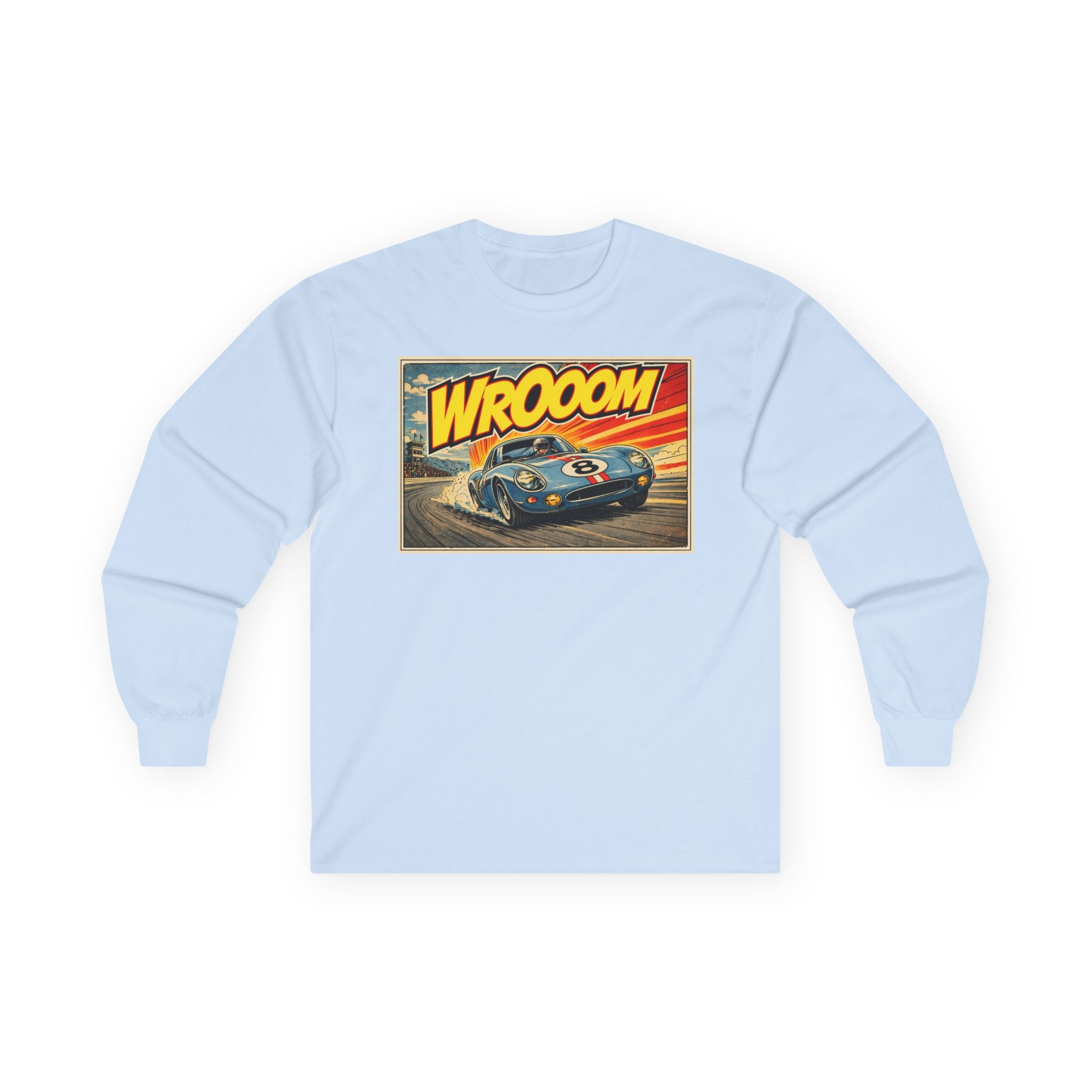 WROOOM Shirt Langarm - Racing Blue