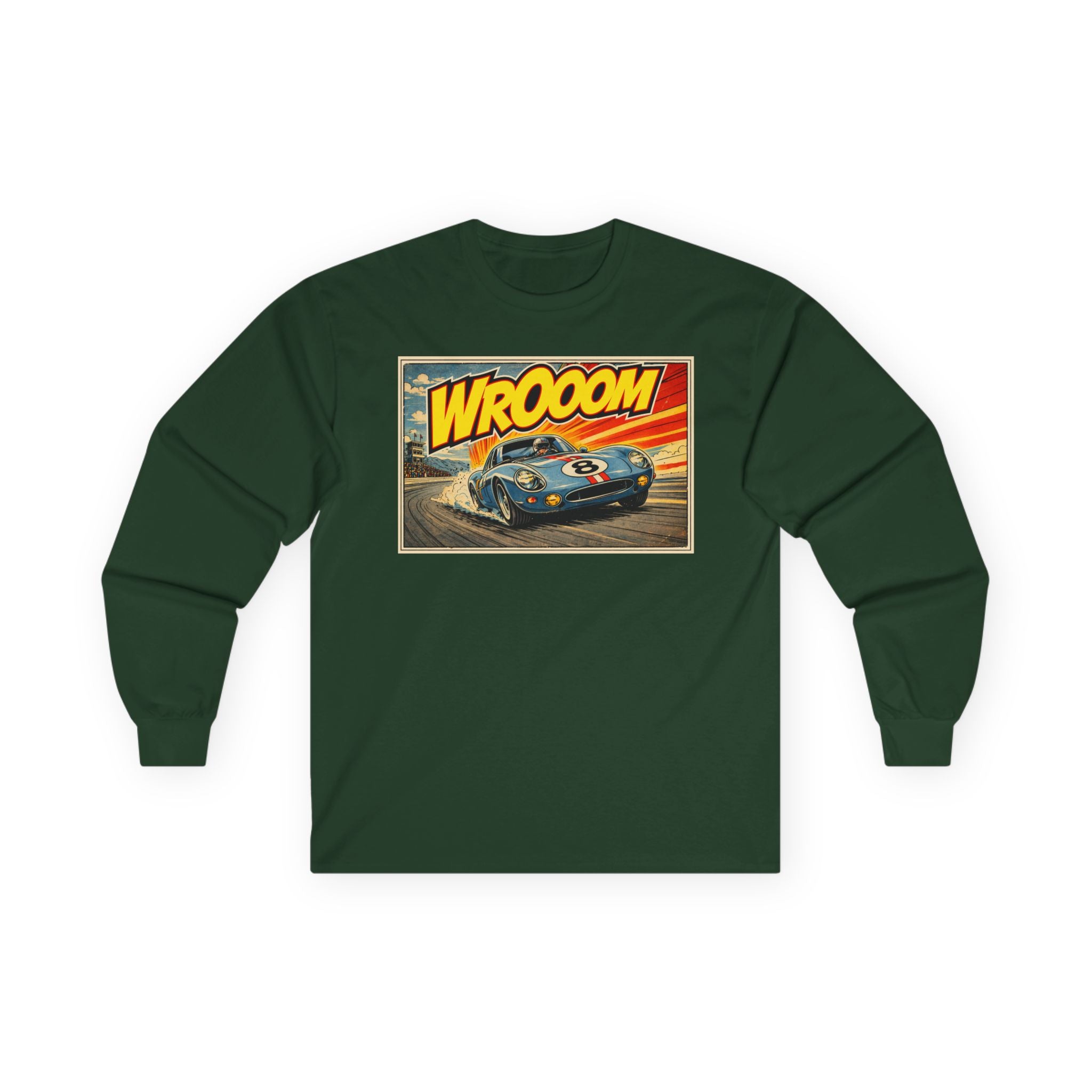 WROOOM Shirt Langarm - Racing Blue