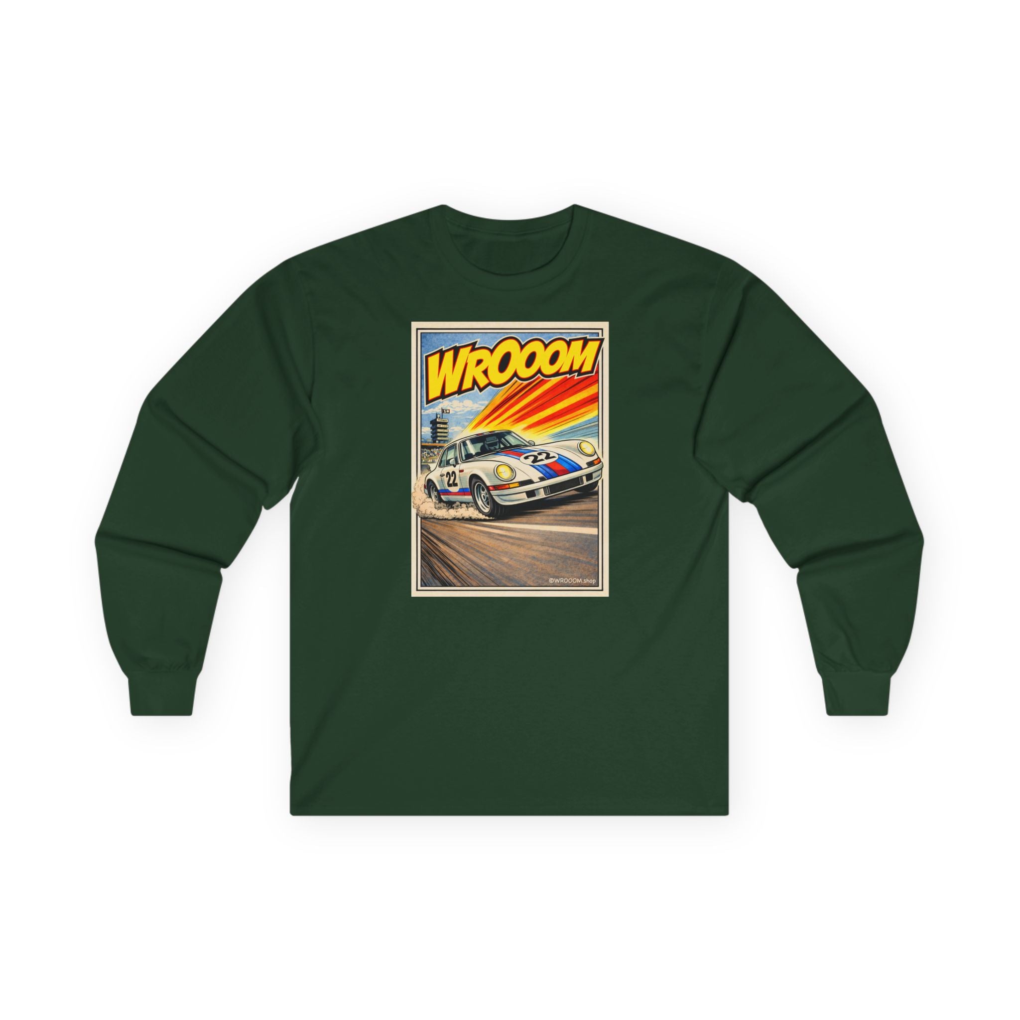 WROOOM Long Sleeve Shirt - Precision Racer
