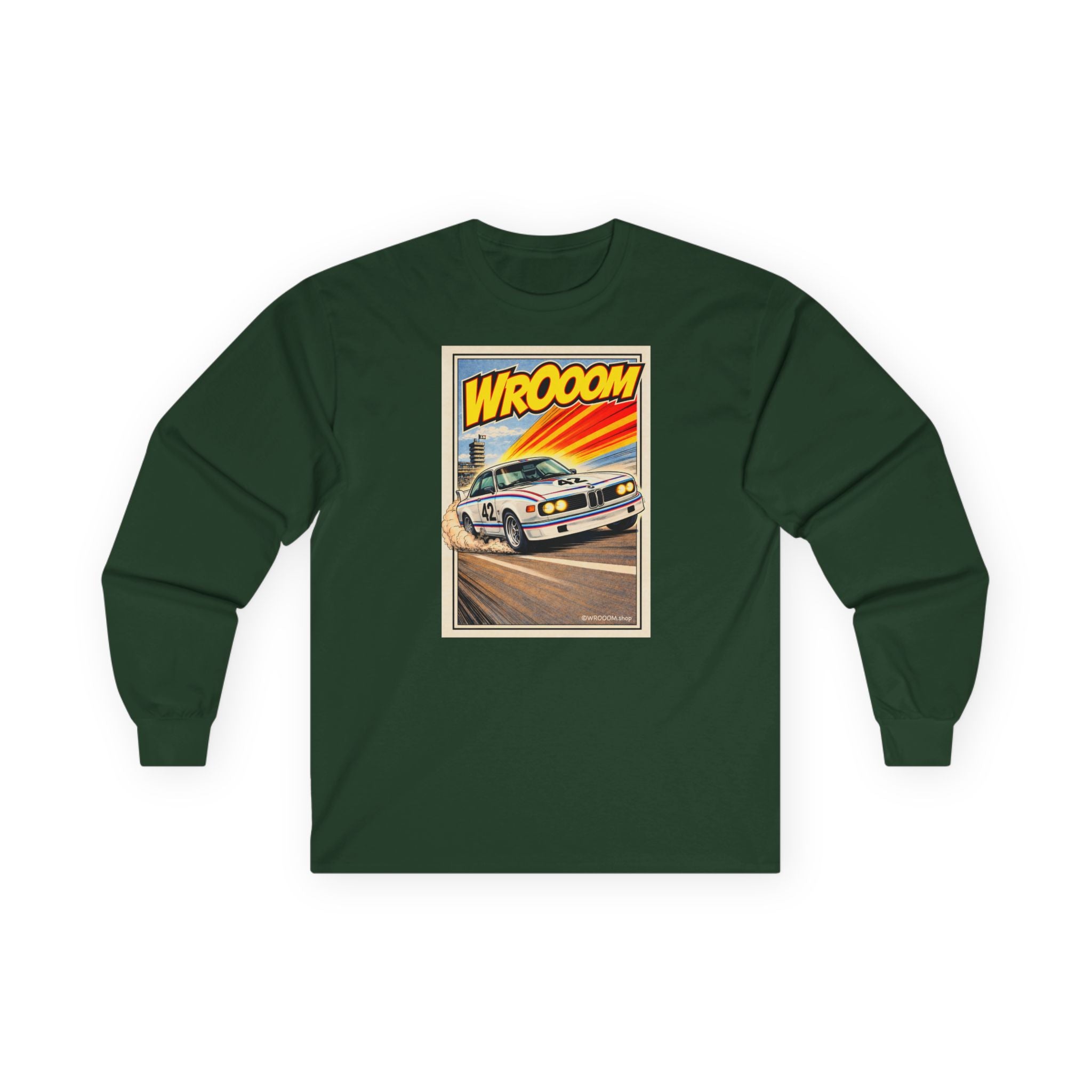 WROOOM Long Sleeve Shirt - Lightweight Racer